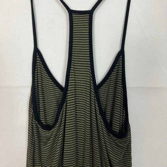 Silence + Noise Striped Sleeveless Romper Size L - Picture 6 of 9